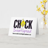 Carte Interrupted Hodgkins (Fleur jaune)