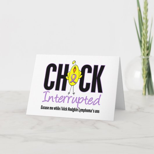 Carte Interrupted Hodgkins (Devant)