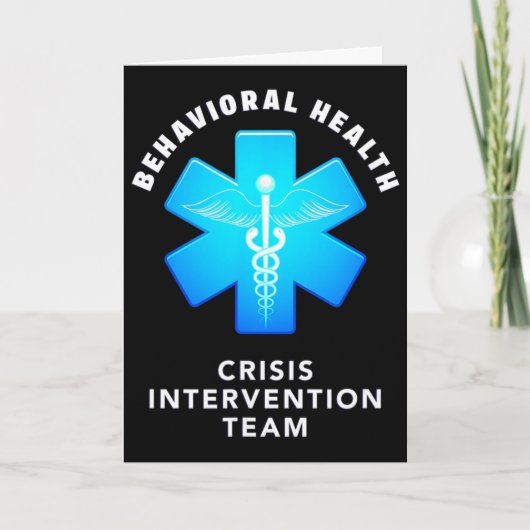 Carte Intervention en cas de crise de santé mentale et c (Devant)