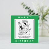 Carte Inutile Gnome dans le dessin du jardin (Debout devant)