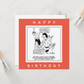 Carte Inutile Gnome dans le dessin du jardin (Devant/Arrière en situation)