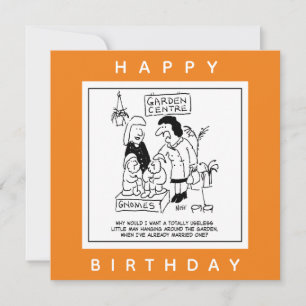 Carte Inutile Gnome dans le dessin du jardin