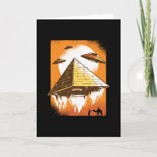 Carte Invader Alien pyramide (Devant)