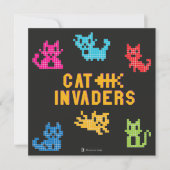 Carte Invaders de chats (Devant)