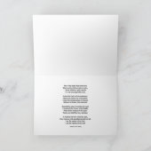 Carte Invictus Poem, une volonté de survivre (Intérieur)