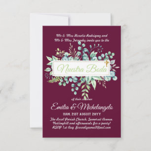 Carte Invitaciones de Boda Baratas