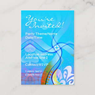 Carte Invitation FunTimes
