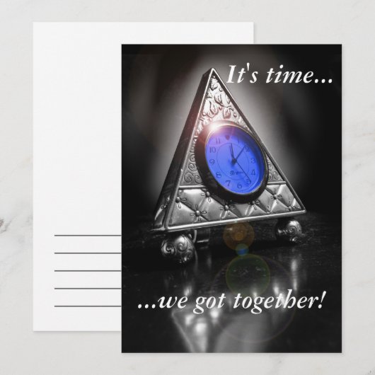 Carte Invitation Get Together (Devant / Derrière)