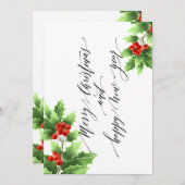 Carte Invitations (Devant / Derrière)