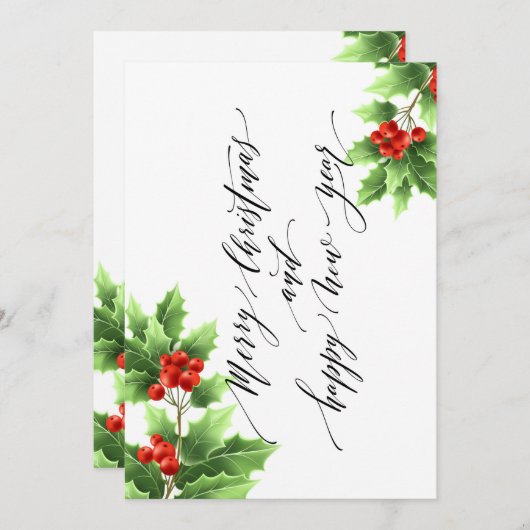 Carte Invitations (Devant / Derrière)