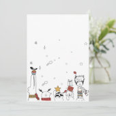 Carte Invitations (Debout devant)