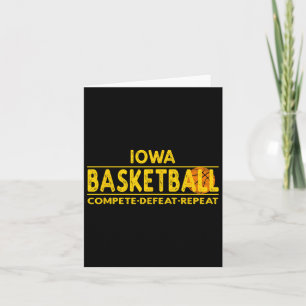 Carte Iowa Bysketbyll - Répétition de la défaite de la c