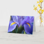 Carte Iris (Fleur jaune)