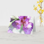 Carte iris (Fleur jaune)