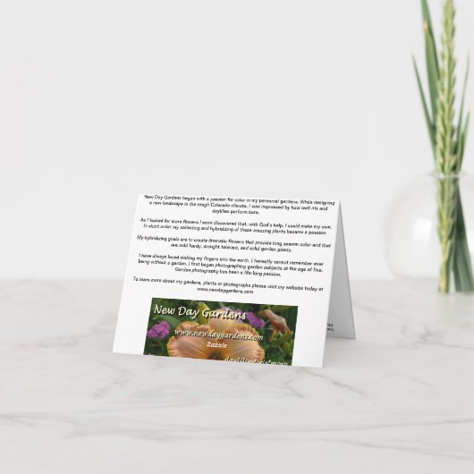 Carte Iris Enriched (Dos)