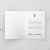 Carte Iris Garden Fille Anniversaire (Intérieur)