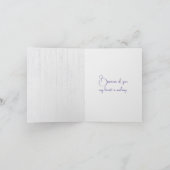 Carte Iris Violet Merci Sur Bois (Intérieur)