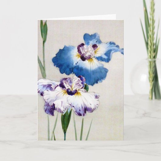 Carte Iris, Watanabe Seitei (Devant)