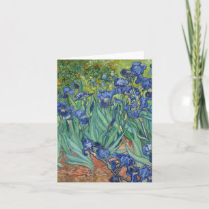 Carte Irises par Van Gogh