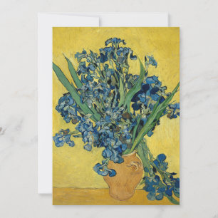 Carte Irises Vincent van Gogh