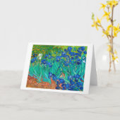 Carte Irises, Vincent van Gogh (Fleur jaune)