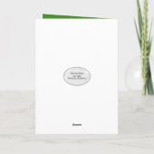 Carte Irish 79th Birthday and Shamrocks (Dos)