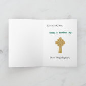 Carte Irish Blessing St. Patrick's Day (Intérieur)