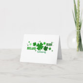 Carte Irish Blessing St. Patrick's Day (Devant)