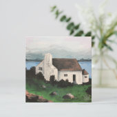 Carte "Irish Cottage" peinture de Jane Denny (Debout devant)
