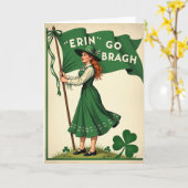 Carte Irish Pride Celebration Card (Fleur jaune)