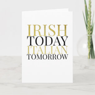 Carte Irish St Patrick's Day Cadeaux Friends