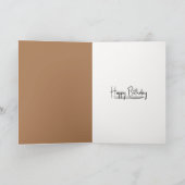 Carte Irish Wolfhound 60e Humour d'anniversaire (Intérieur)