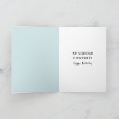 Carte Irish Wolfhound Lire un journal (Intérieur)