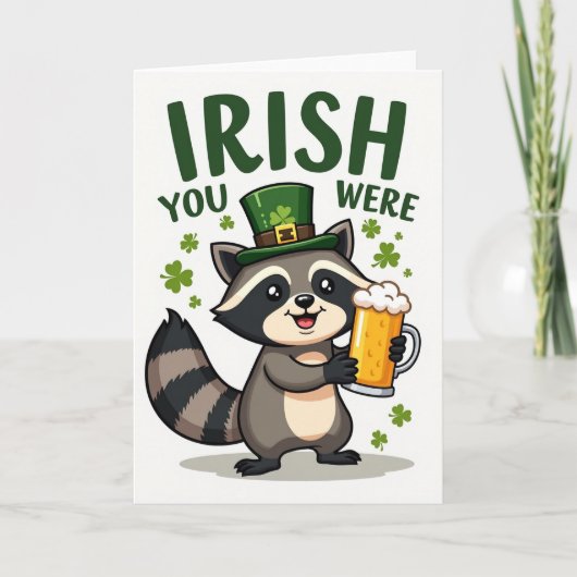Carte Irish You Were Here Funny Card (Devant)