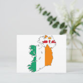 Carte irlandaise de la nation celtique (Debout devant)
