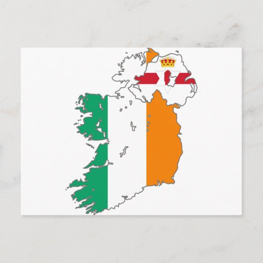 Carte irlandaise de la nation celtique (Devant)
