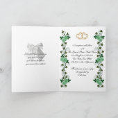 carte irlandaise faire-part de mariage (Intérieur)
