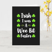 Carte Irlandaise Un Peu Plus Rapide (Fleur jaune)