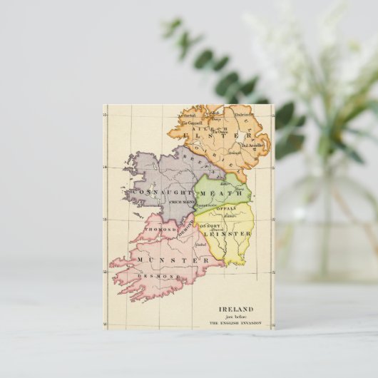 Carte Irlande (Debout devant)