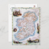 Carte : Irlande, 1851 (Devant / Derrière)