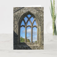 Irlande | Claregalway Franciscan Friary Fenêtre