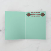 Carte Irlande Setter Christmas Stocking (Intérieur)