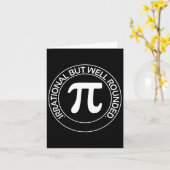 Carte Irrationnel Mais Bien Arrondi Funky Pi Day Enseign (Fleur jaune)