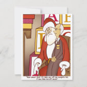 Carte IRS Naughty List (Devant)