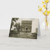 CARTE IRVING KANSAS POST OFFICE PHOTO MARSHALL COUNT KS (Fleur jaune)