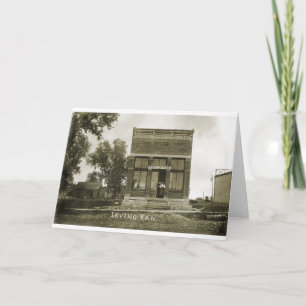 CARTE IRVING KANSAS POST OFFICE PHOTO MARSHALL COUNT KS