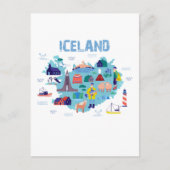 Carte Islande (Devant)