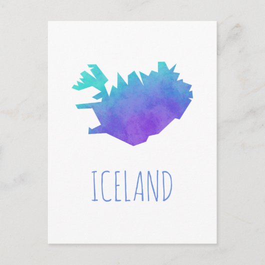 Carte Islande (Devant)