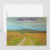 Carte Islay, Écosse (Devant / Derrière)
