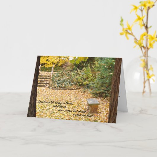 Carte Isolement (Fleur jaune)